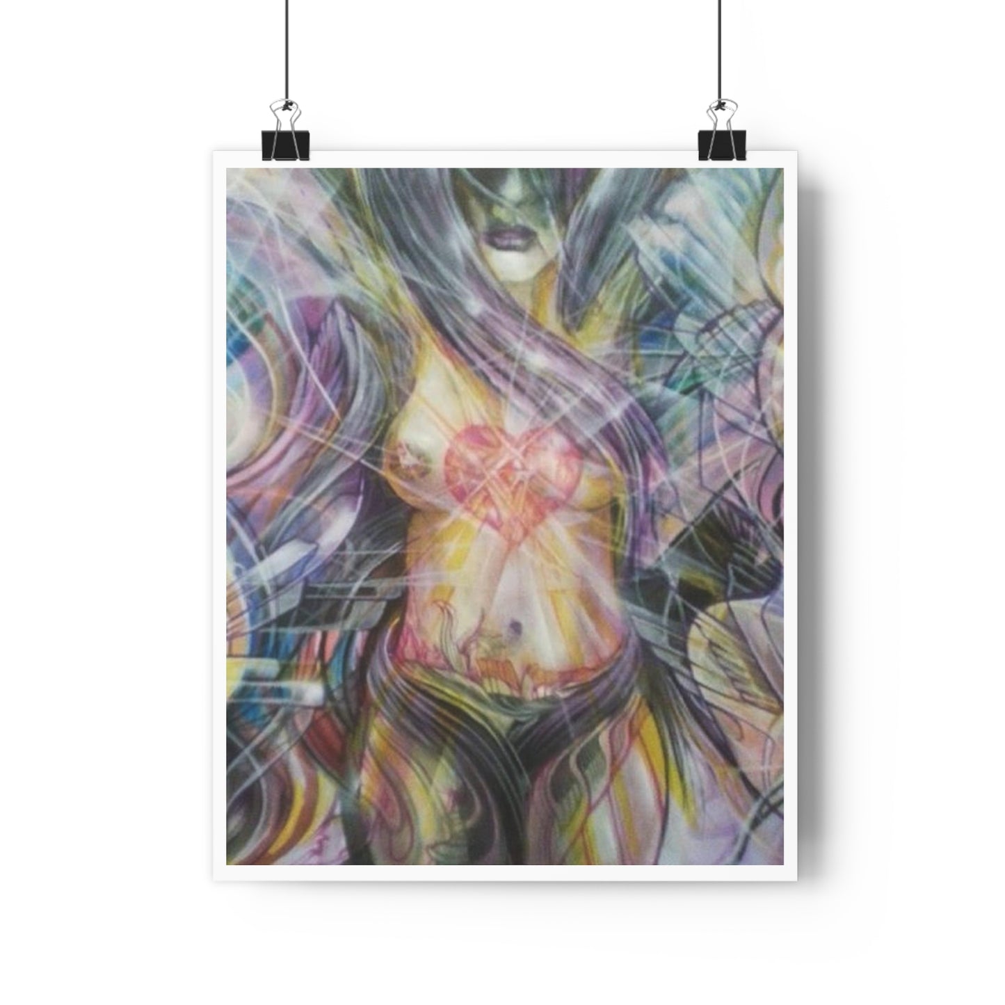 "Visionary Nude”- Giclée Art Print by artist David Hilborn