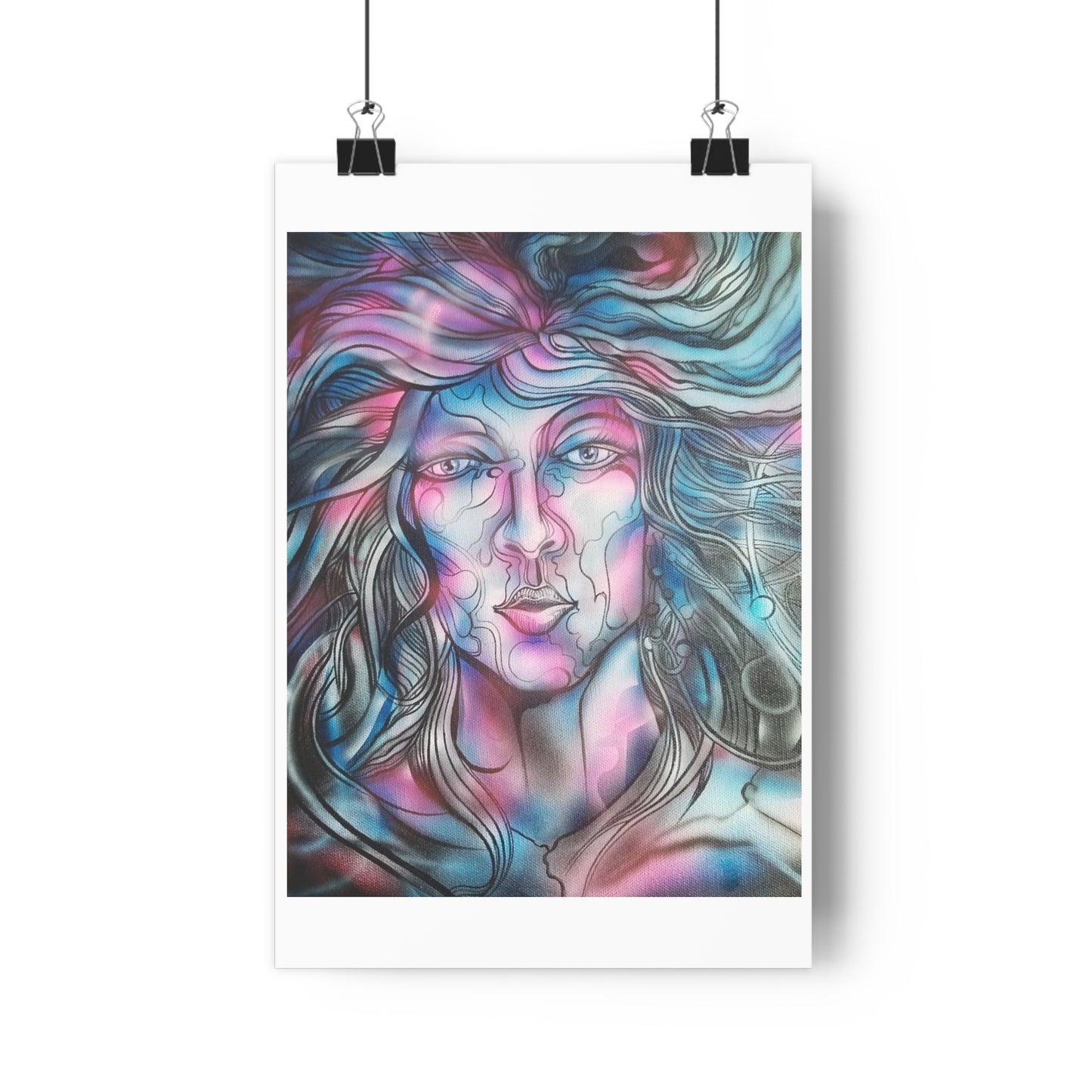 "Cerebral”- Giclée Art Print by artist David Hilborn