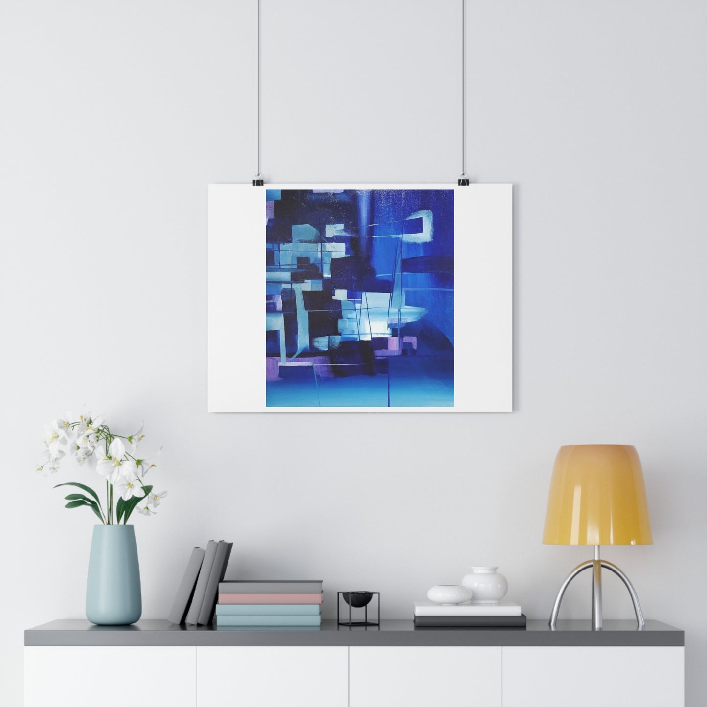 "Cobalt”- Giclée Art Print by artist David Hilborn