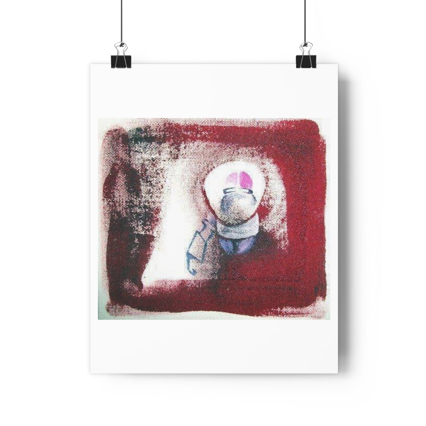 “Beep-boop”- Giclée Art Print by artist David Hilborn