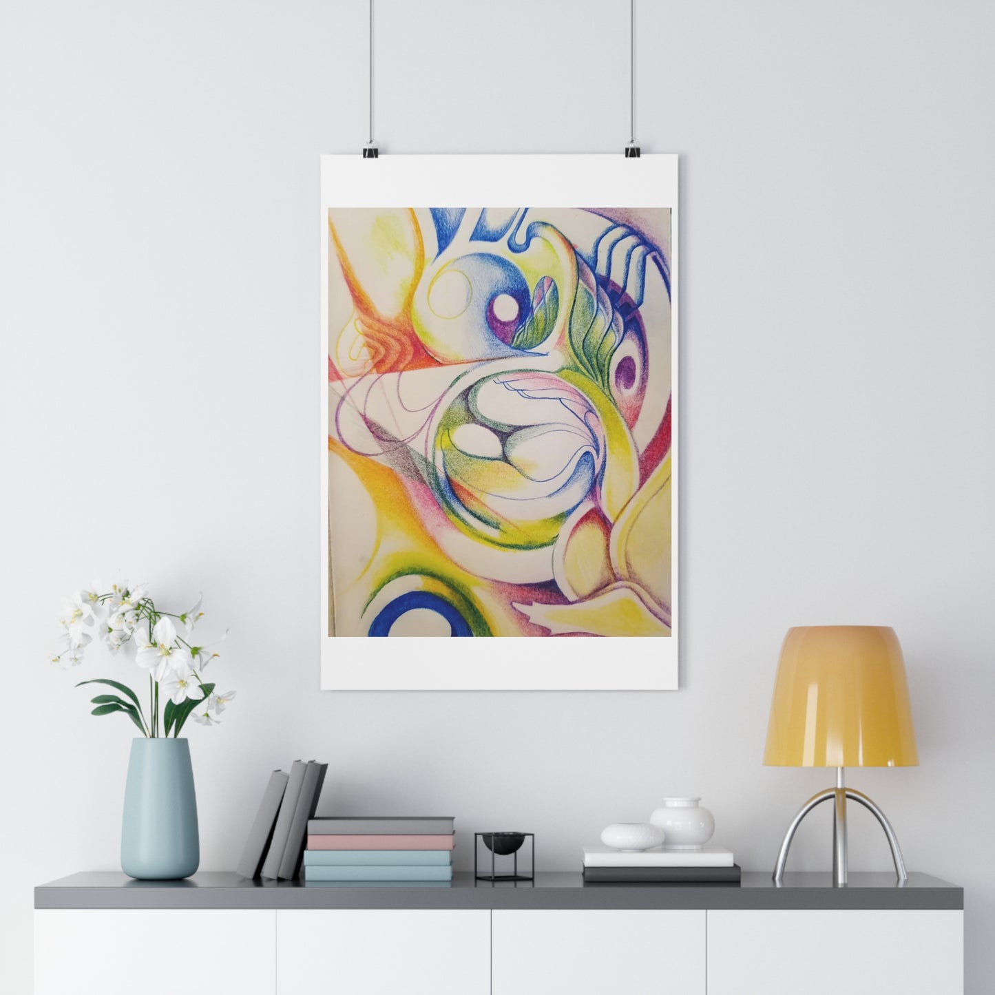 "Moving Parts”- Giclée Art Print by artist David Hilborn