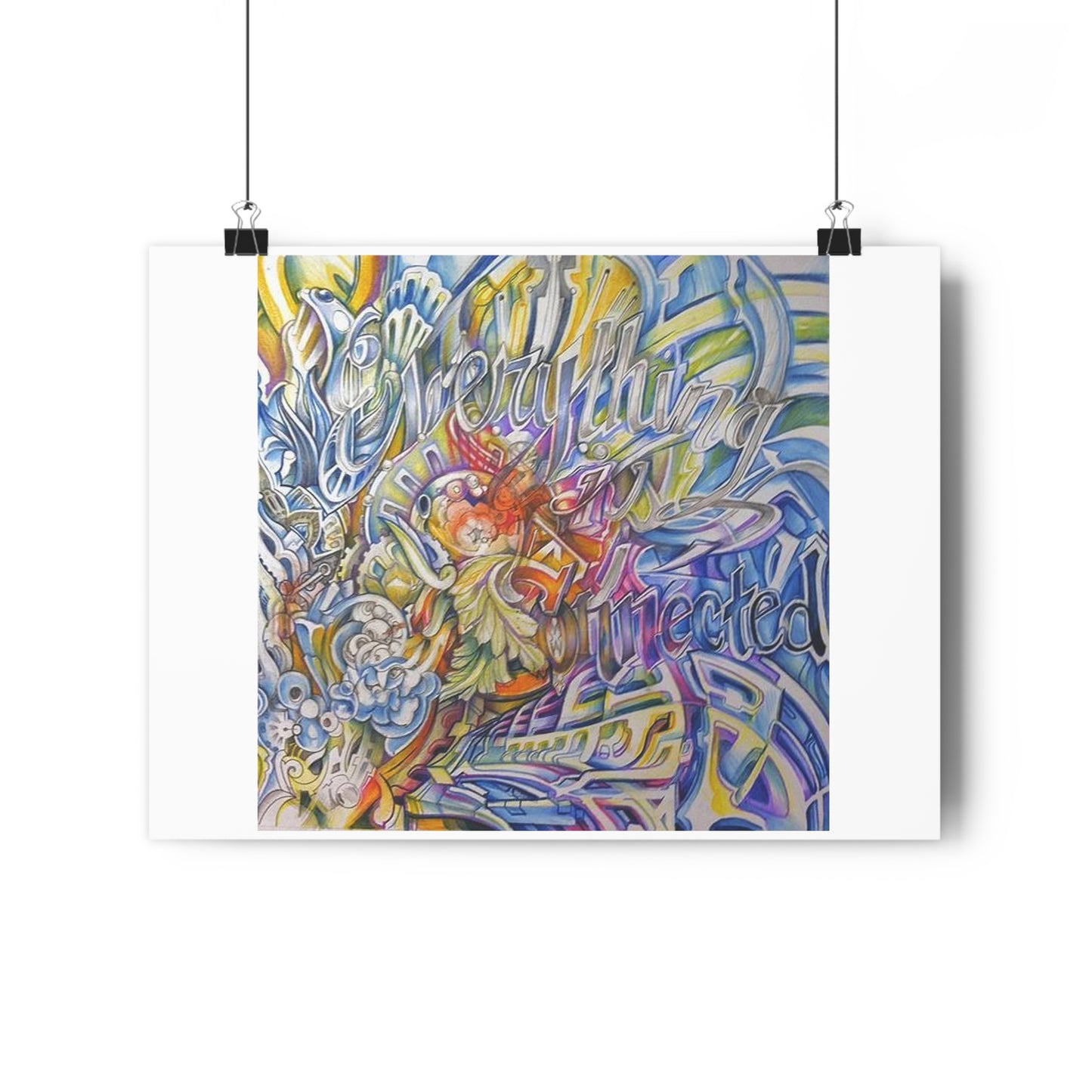 "Everything is Connected”- Giclée Art Print by artist David Hilborn