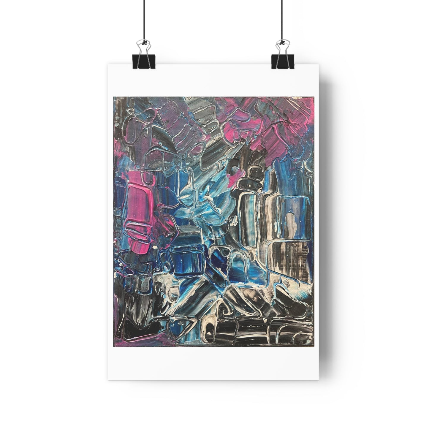 "Magenta" - Giclée Art Print by artist David Hilborn