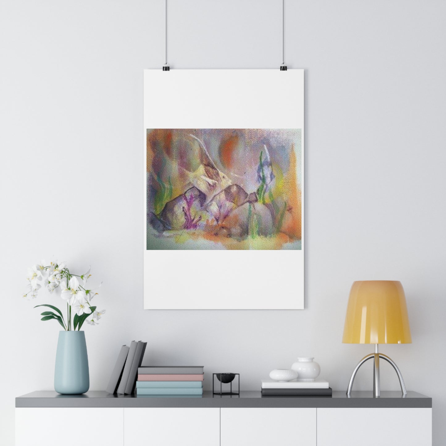 "Angelic”- Giclée Art Print by artist David Hilborn