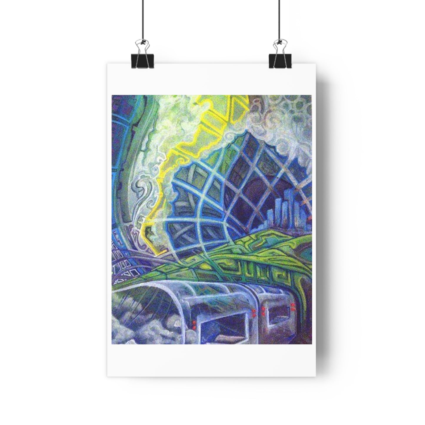 "Lucid Transport”- Giclée Art Print by artist David Hilborn