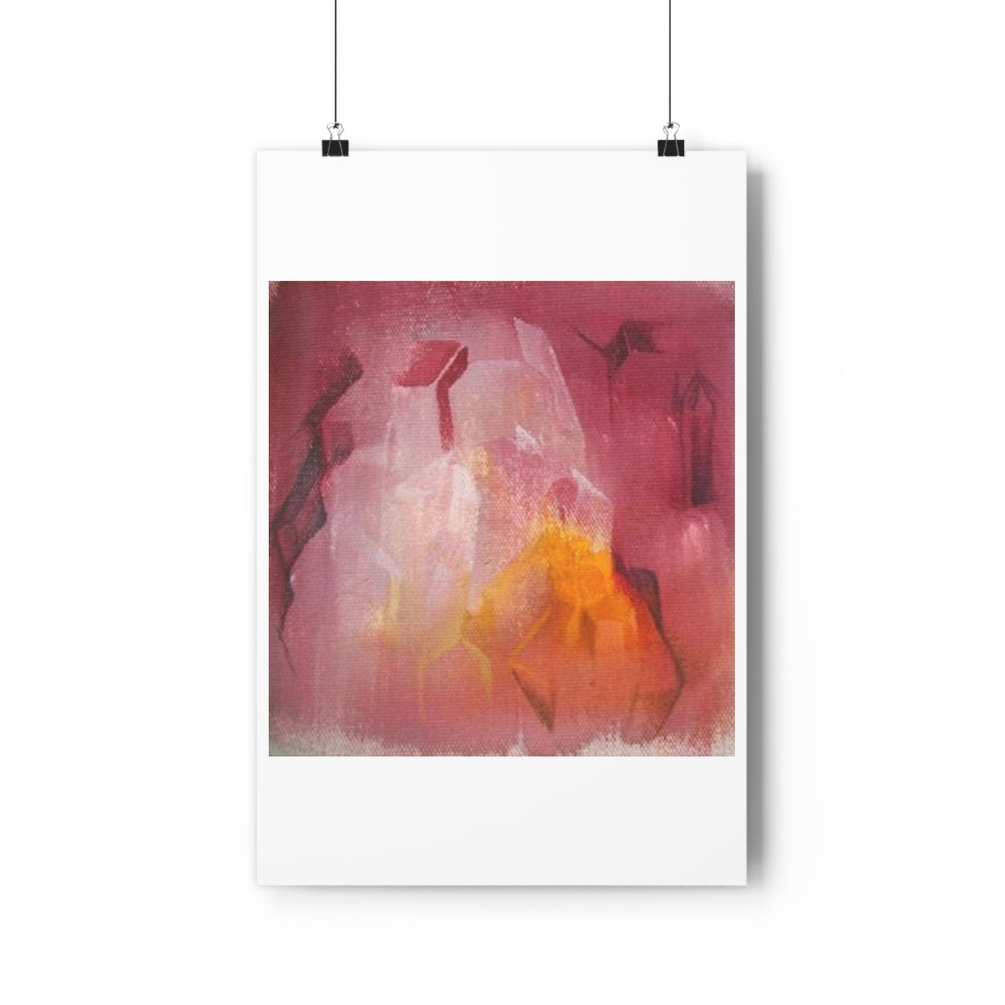 "Raspberry Citrine”- Giclée Art Print by artist David Hilborn