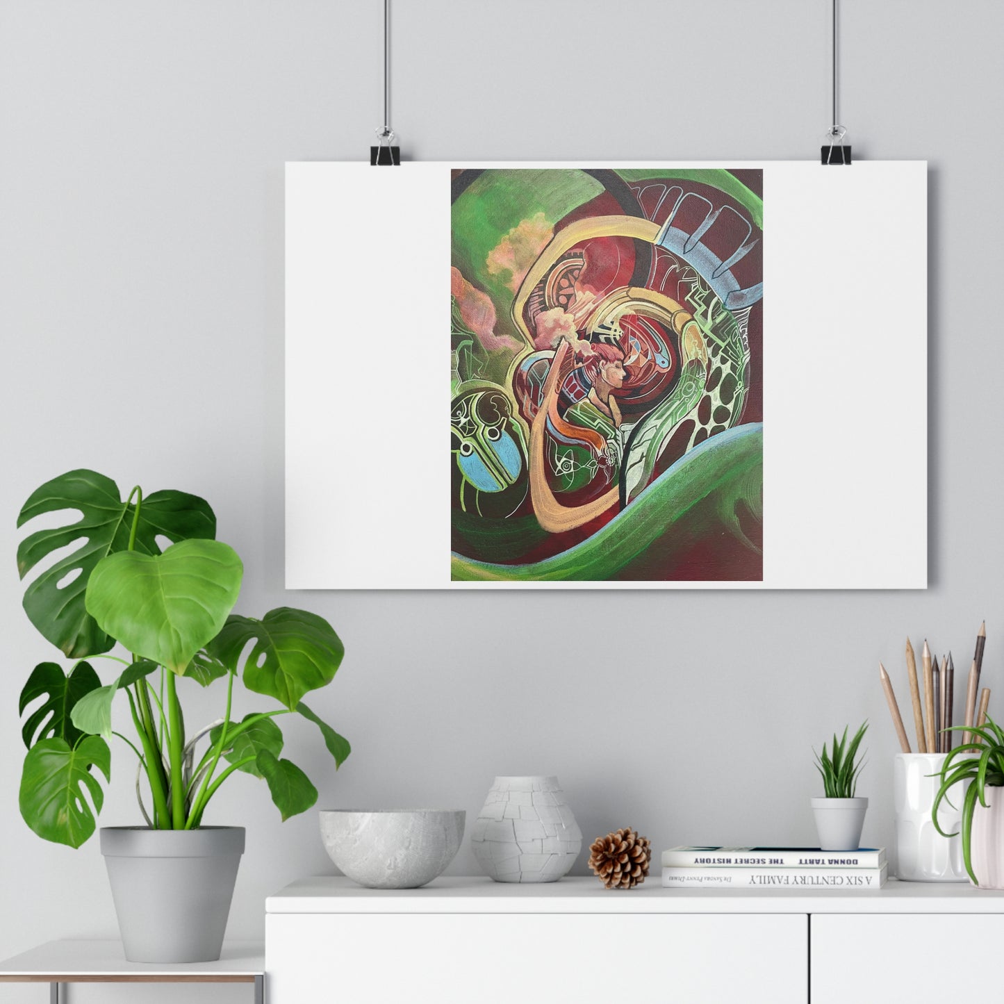 "Spiral”- Giclée Art Print by artist David Hilborn