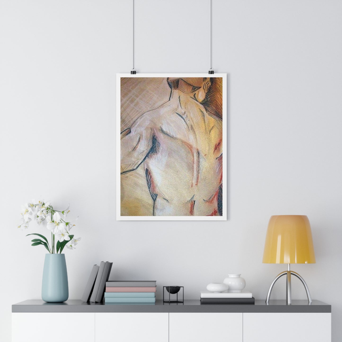 "Anatomy Study”- Giclée Art Print by artist David Hilborn