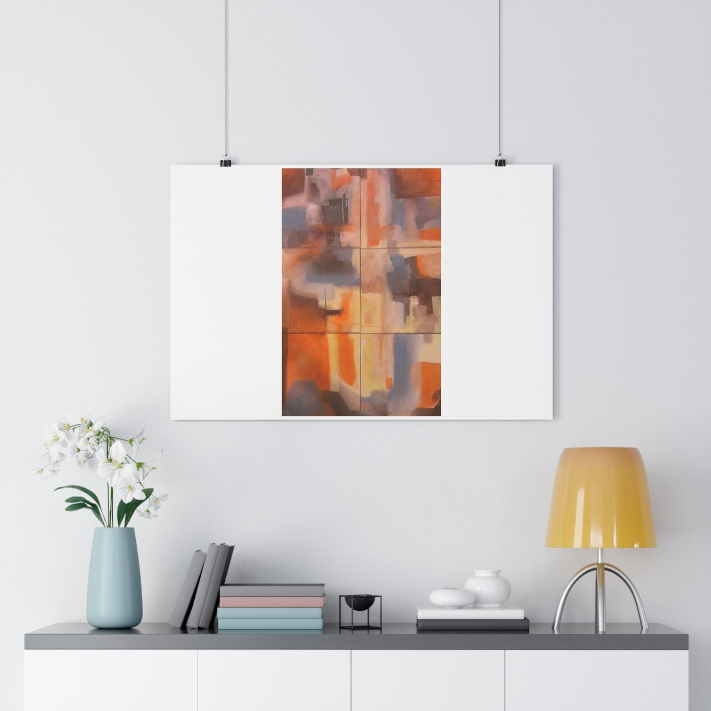 "Complimentary Contemporary”- Giclée Art Print by artist David Hilborn