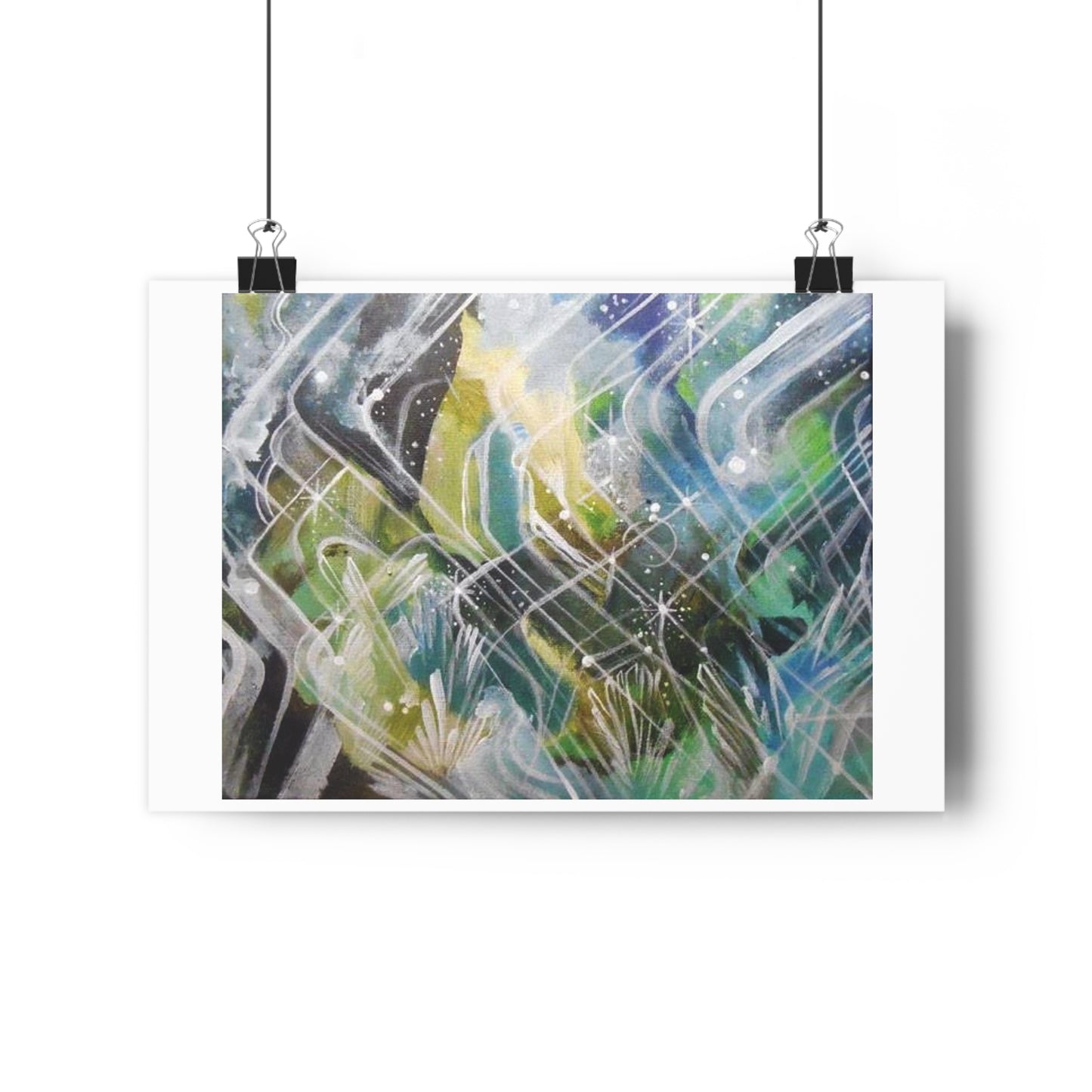 "Form Storm”- Giclée Art Print by artist David Hilborn