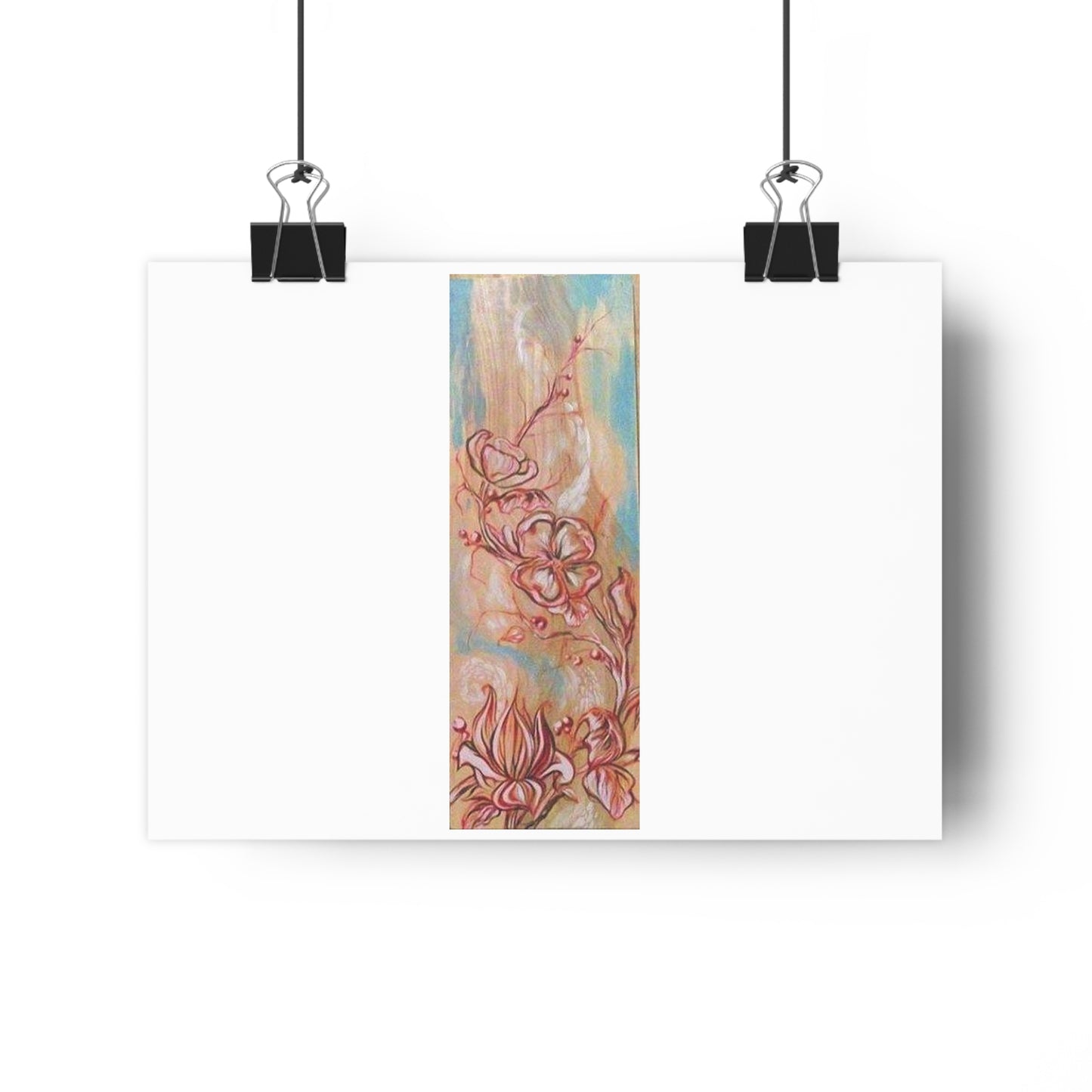 "Cherry Blossoms”- Giclée Art Print by artist David Hilborn