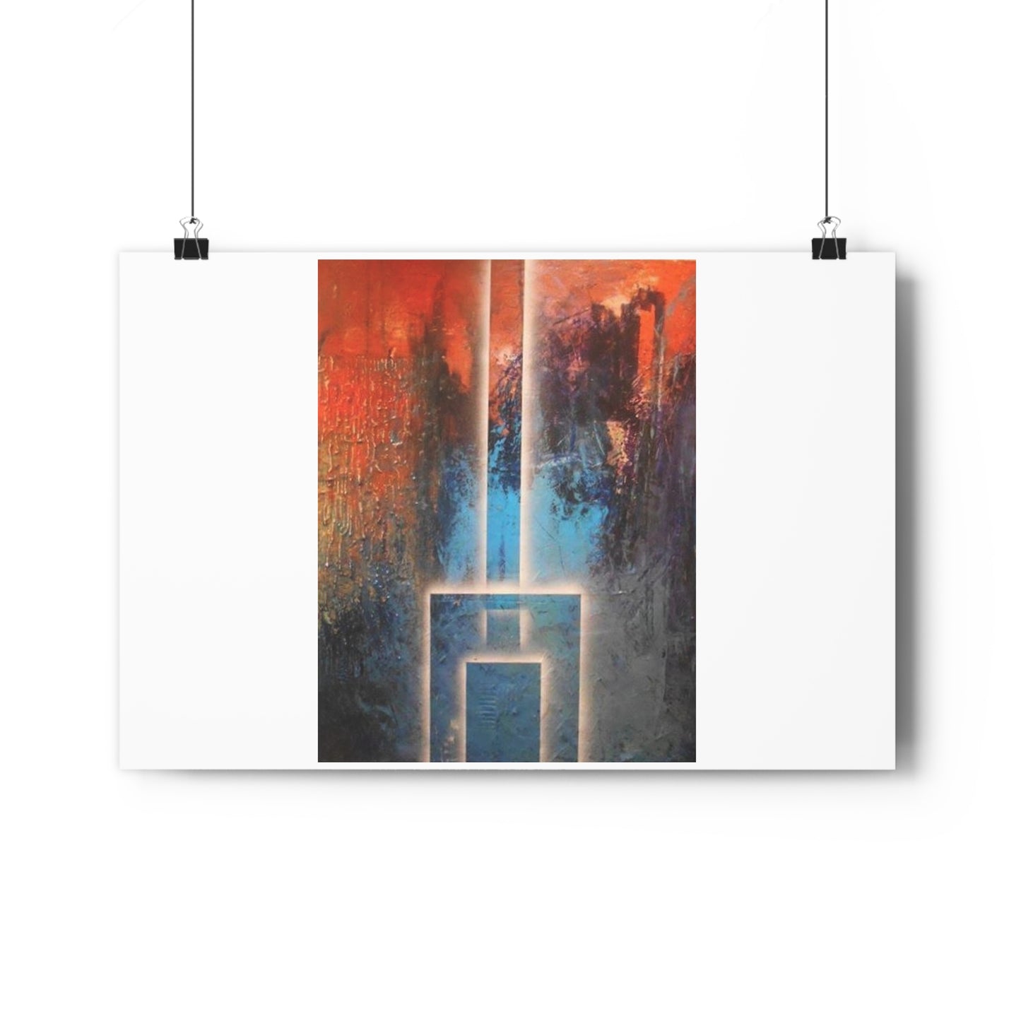 "Accend”- Giclée Art Print by artist David Hilborn