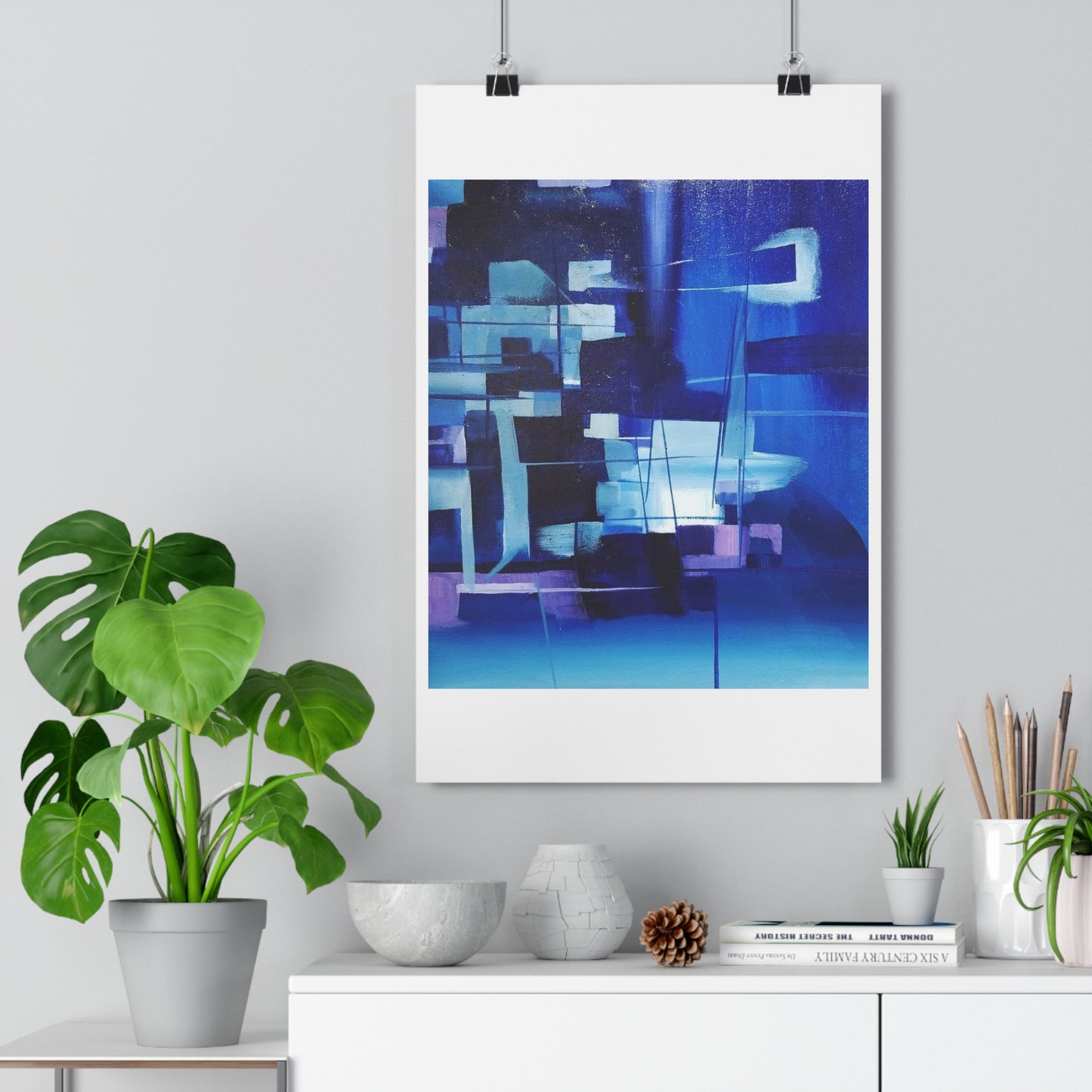 "Cobalt”- Giclée Art Print by artist David Hilborn