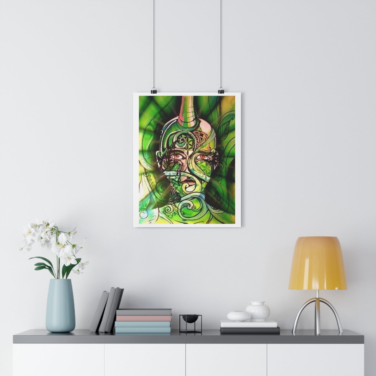 “Earthling”- Giclée Art Print by artist David Hilborn