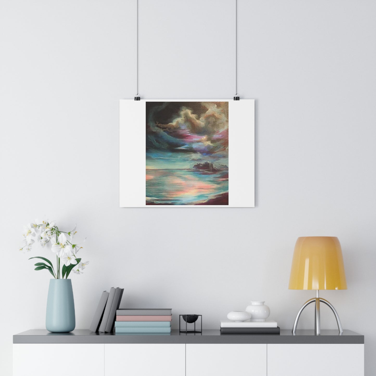 "Stormy”- Giclée Art Print by artist David Hilborn