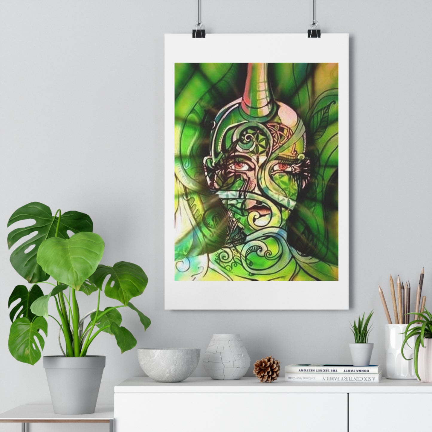 “Earthling”- Giclée Art Print by artist David Hilborn