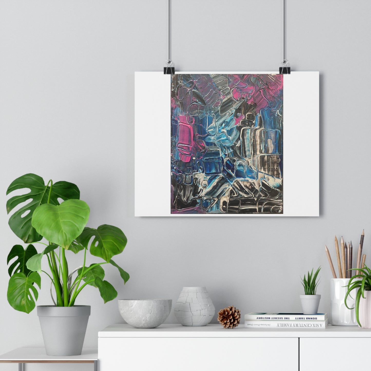 "Magenta" - Giclée Art Print by artist David Hilborn