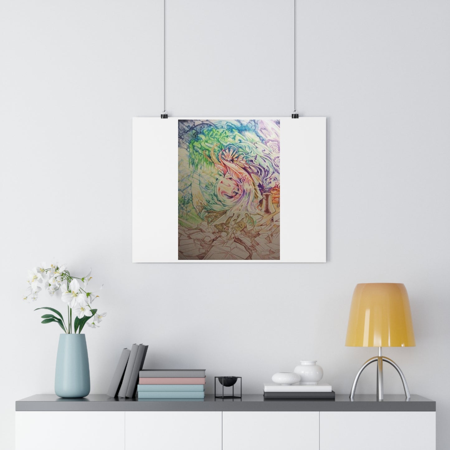 "Rooted in Literature”- Giclée Art Print by artist David Hilborn