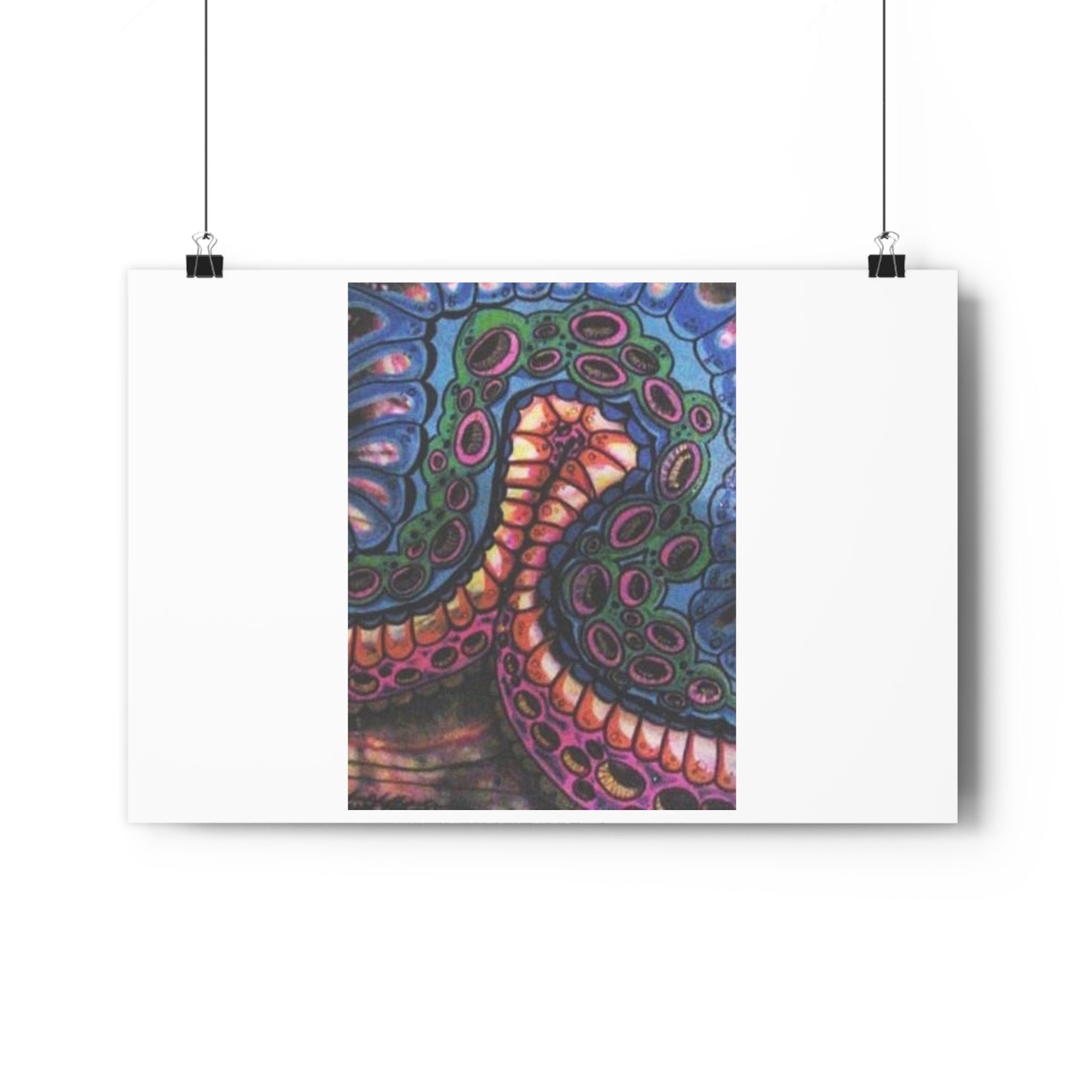 "Octopi”- Giclée Art Print by artist David Hilborn