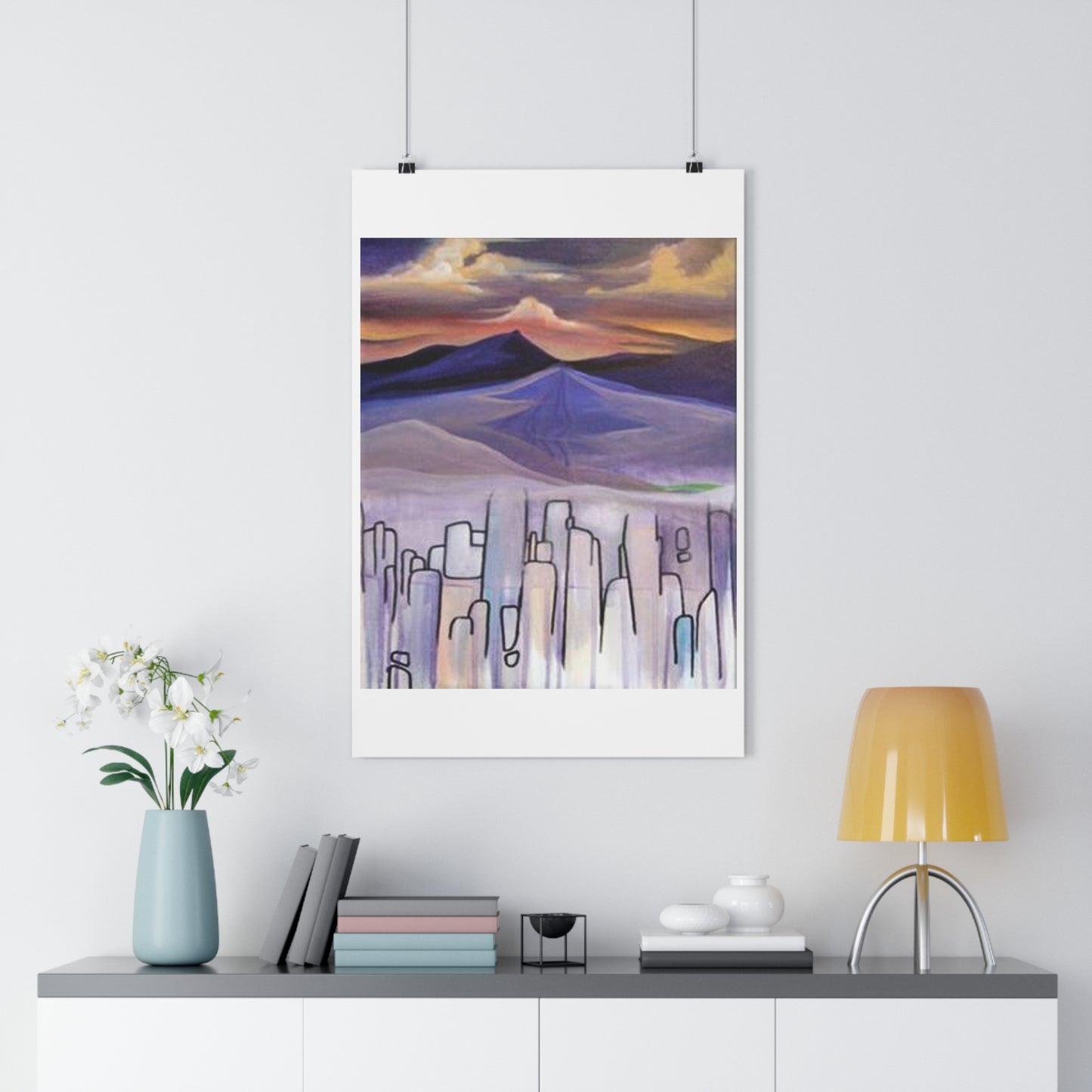 "Bedrock”- Giclée Art Print by artist David Hilborn