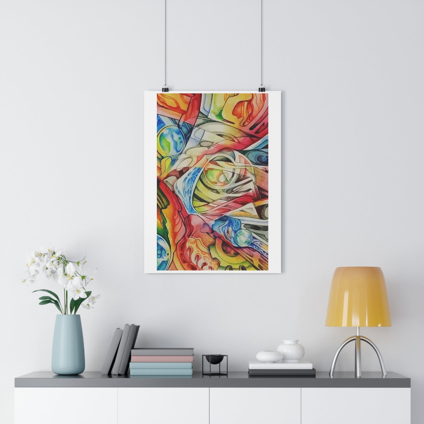 “Technicolor Lens 2”- Giclée Art Print by artist David Hilborn