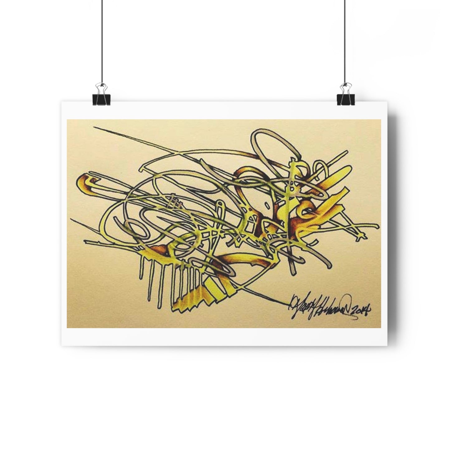 "Hornet”- Giclée Art Print by artist David Hilborn