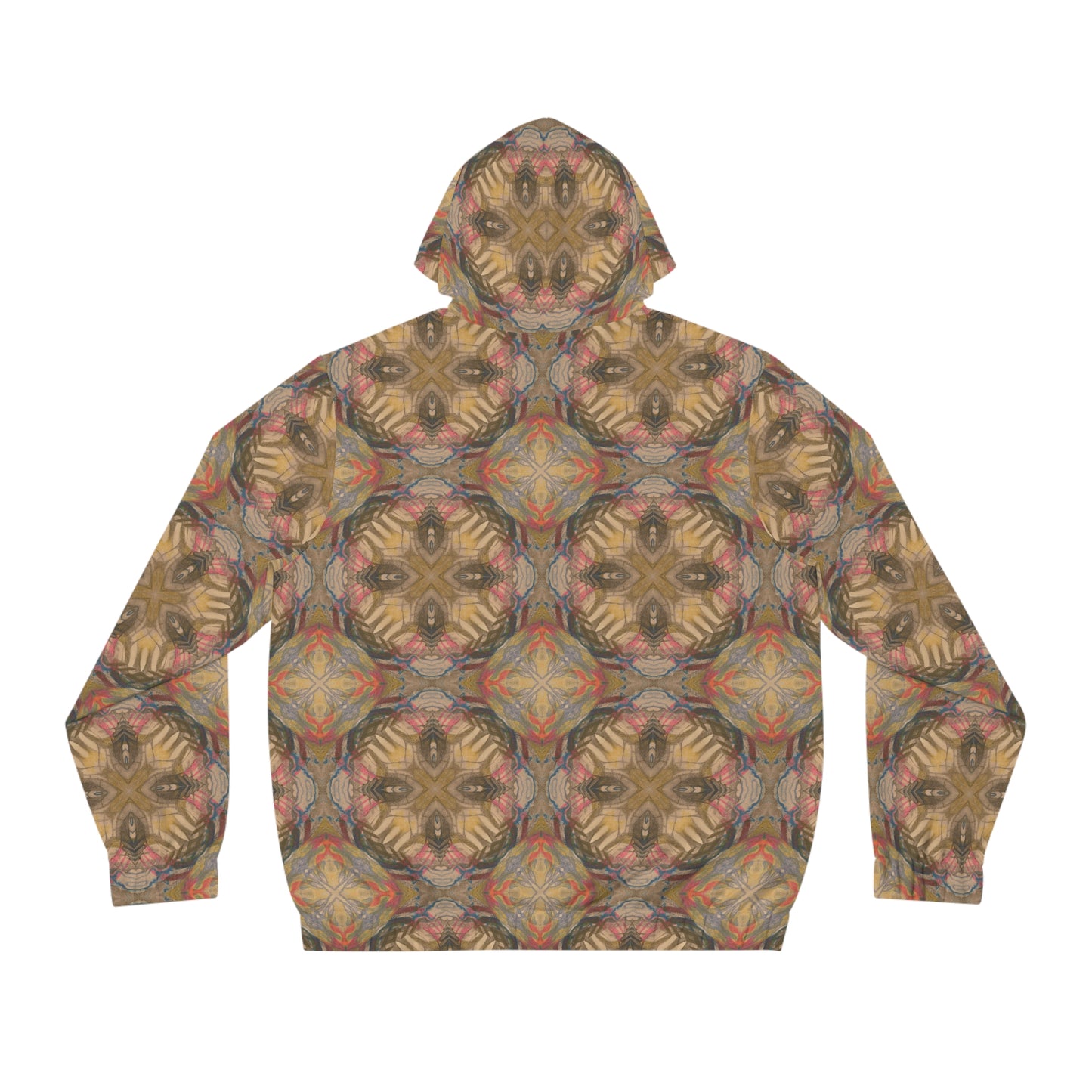 “Rooted” - All Over Graphic Zip-Up Hoodie by Artist David Hilborn