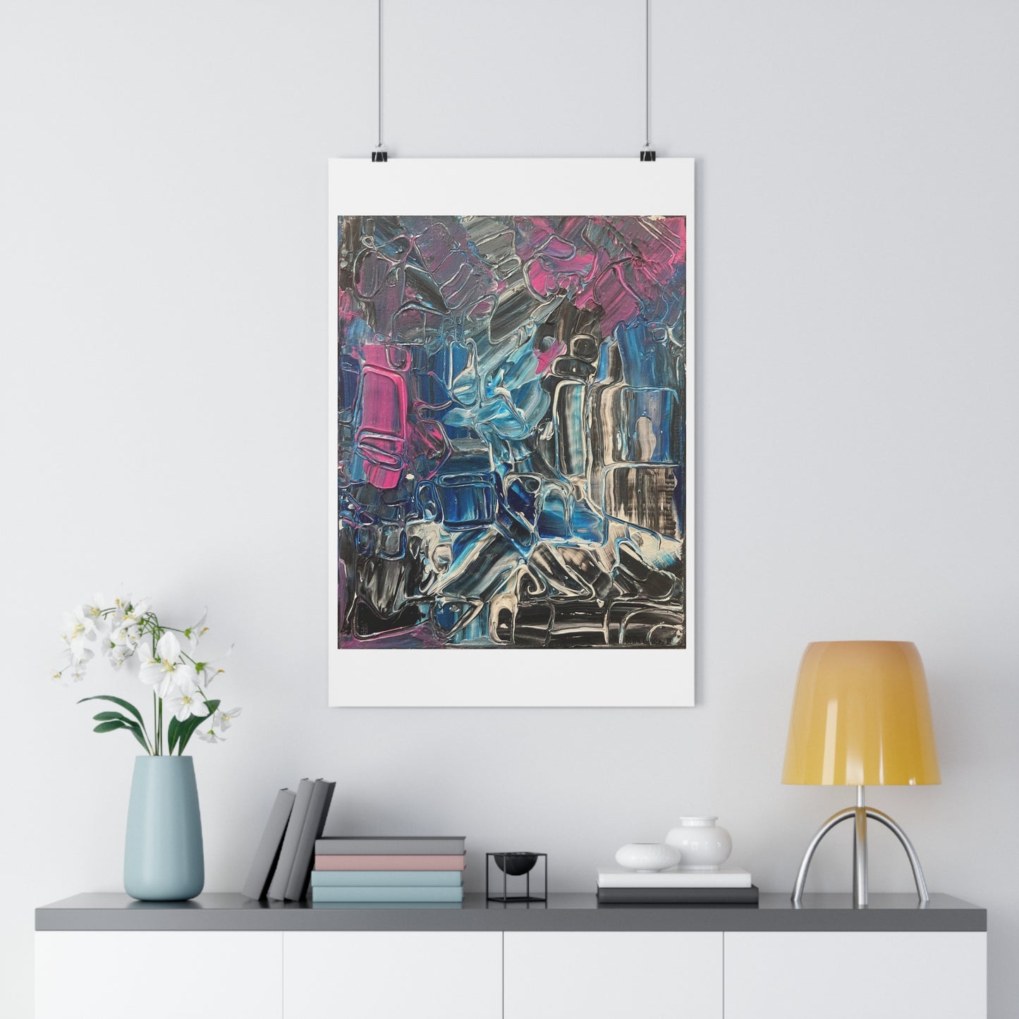 "Magenta" - Giclée Art Print by artist David Hilborn