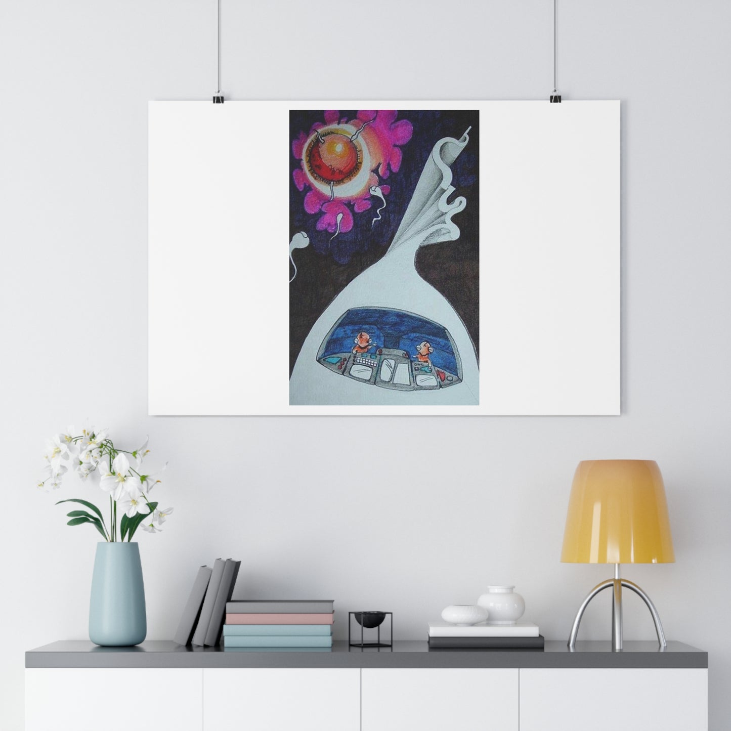 "Vessel”- Giclée Art Print by artist David Hilborn