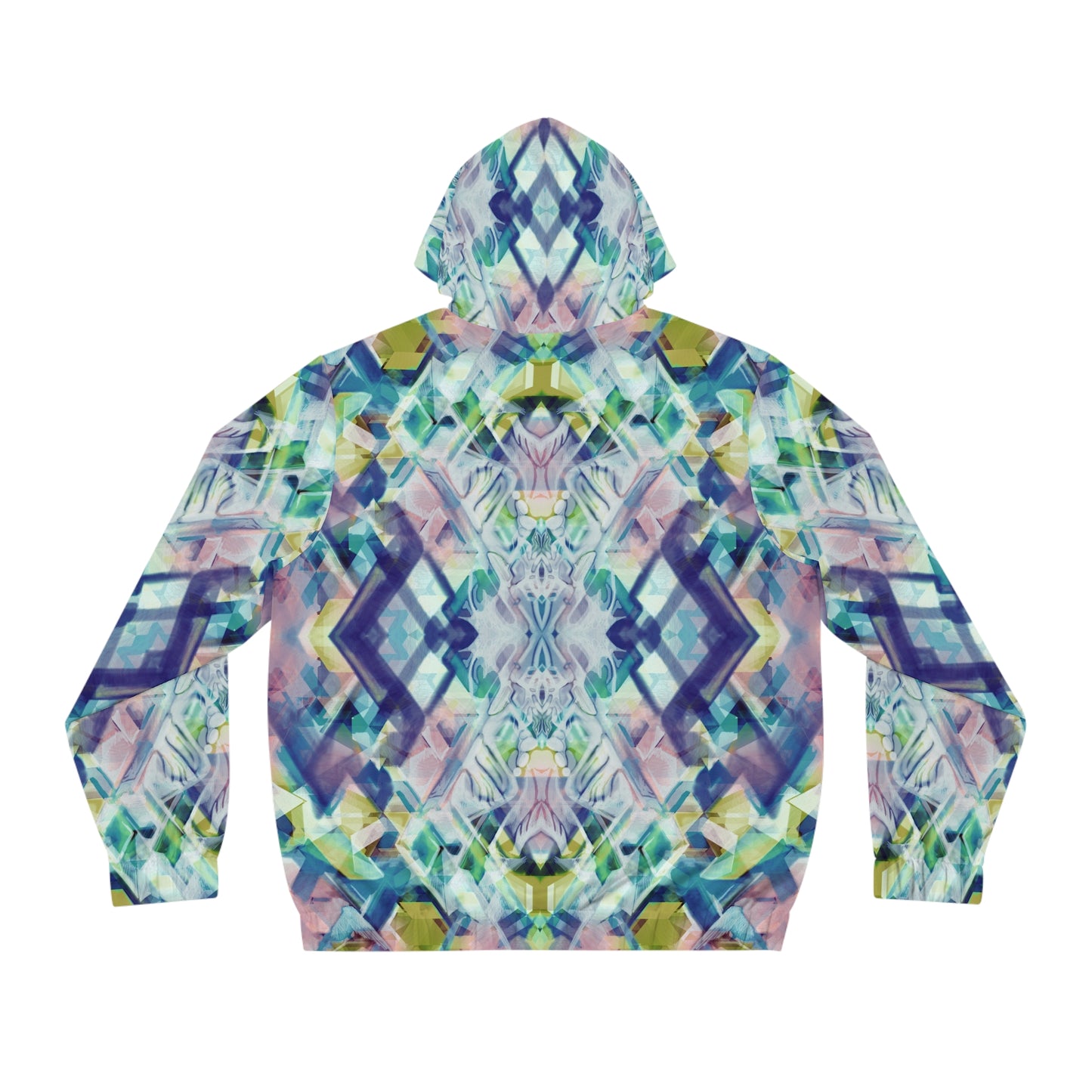 “Sparkle Sparkle” - All Over Graphic Zip-Up Hoodie by Artist David Hilborn