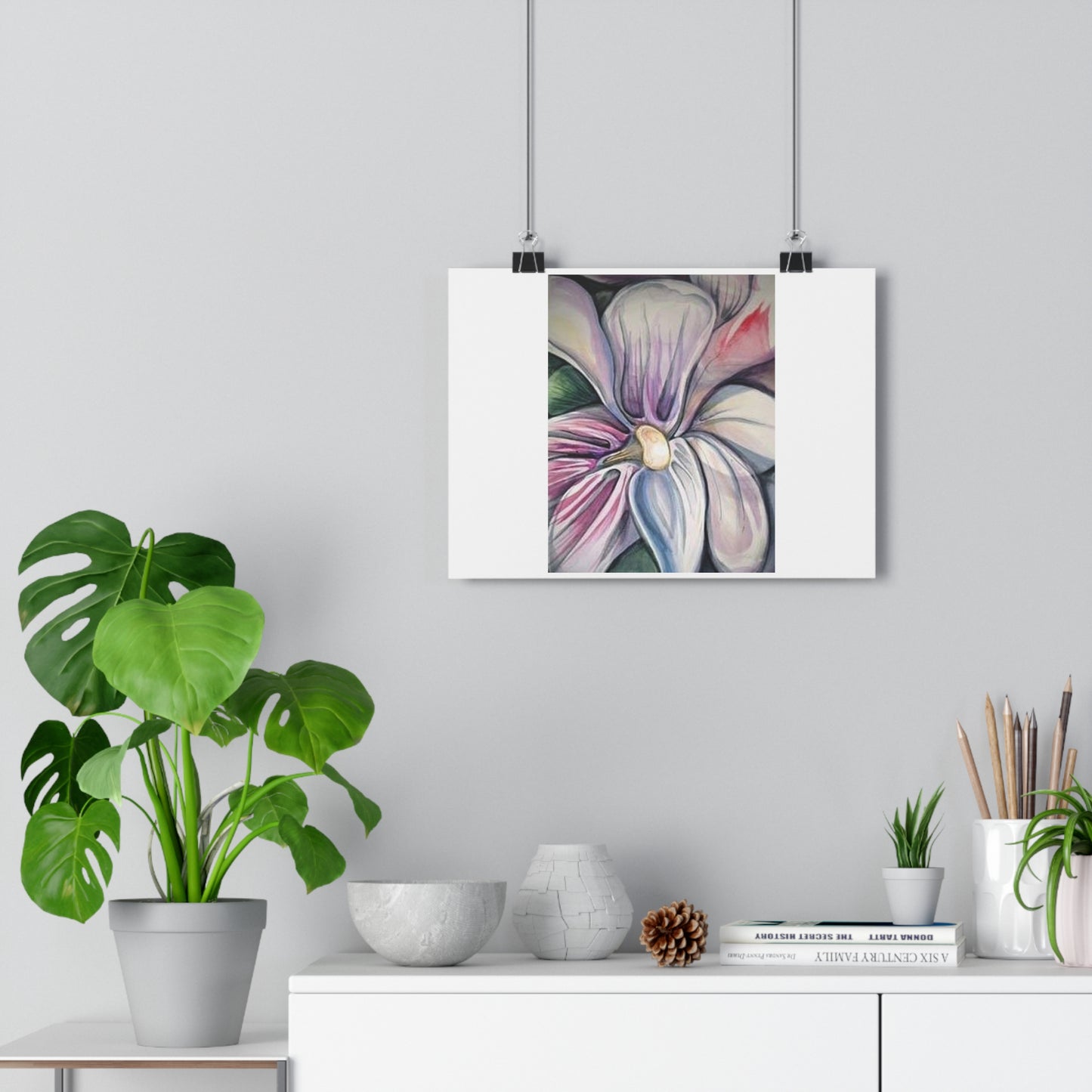 "Orchid”- Giclée Art Print by artist David Hilborn