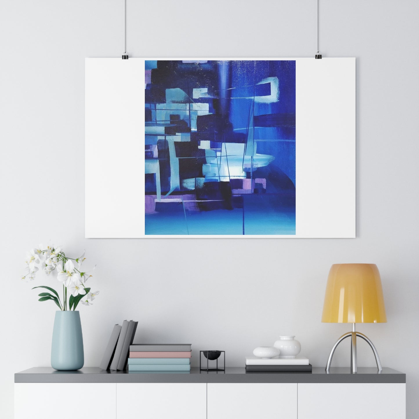 "Cobalt”- Giclée Art Print by artist David Hilborn