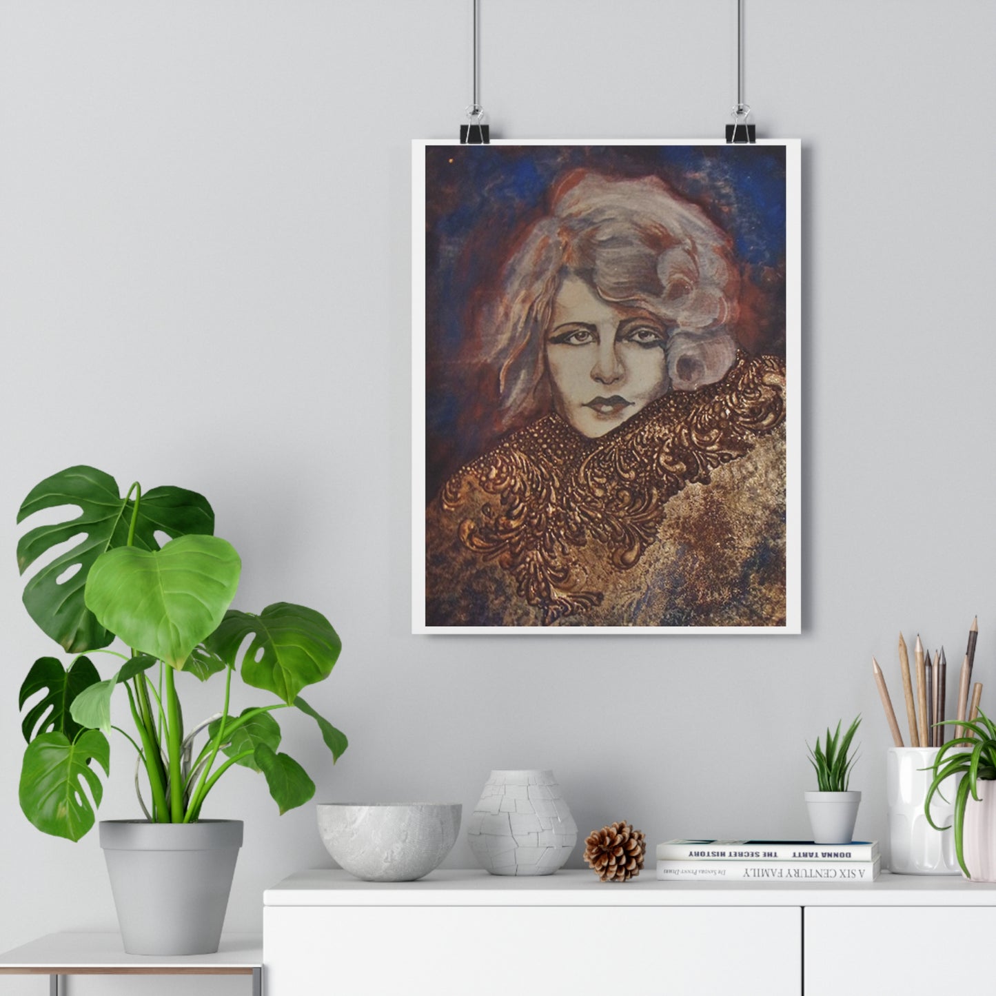 "Flora”- Giclée Art Print by artist David Hilborn