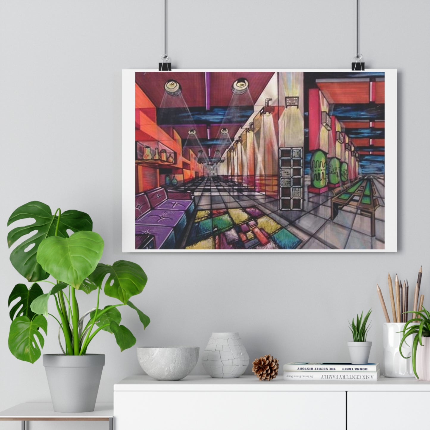 "Impossible Spaces”- Giclée Art Print by artist David Hilborn