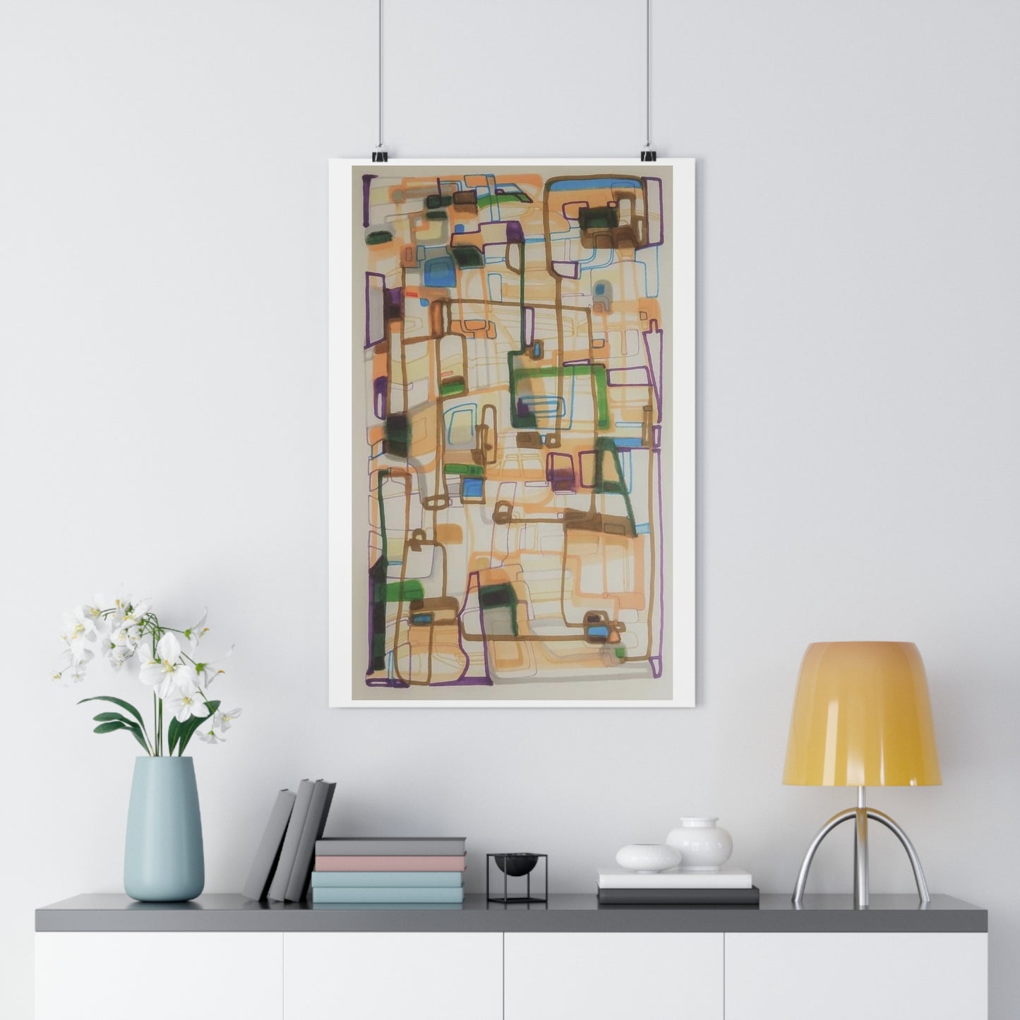 "Retro”- Giclée Art Print by artist David Hilborn