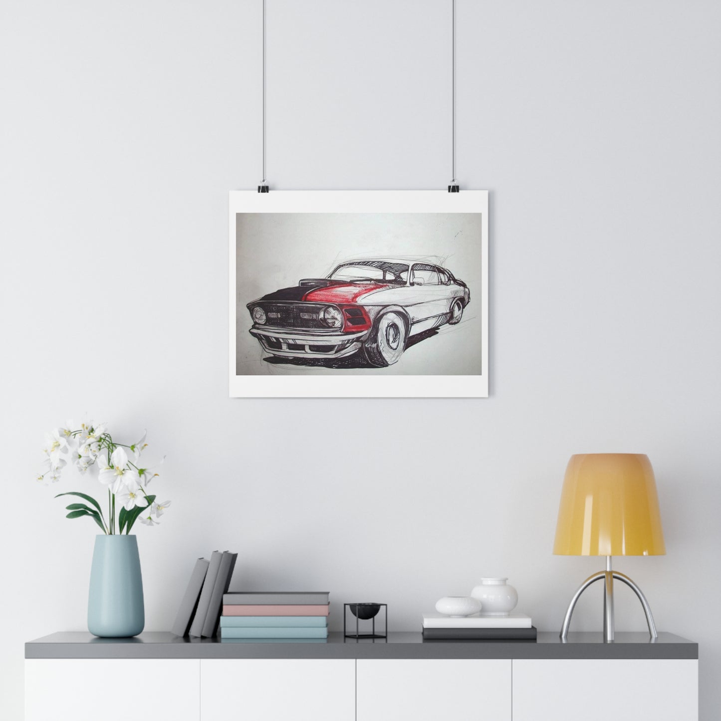 "Autobody Study”- Giclée Art Print by artist David Hilborn