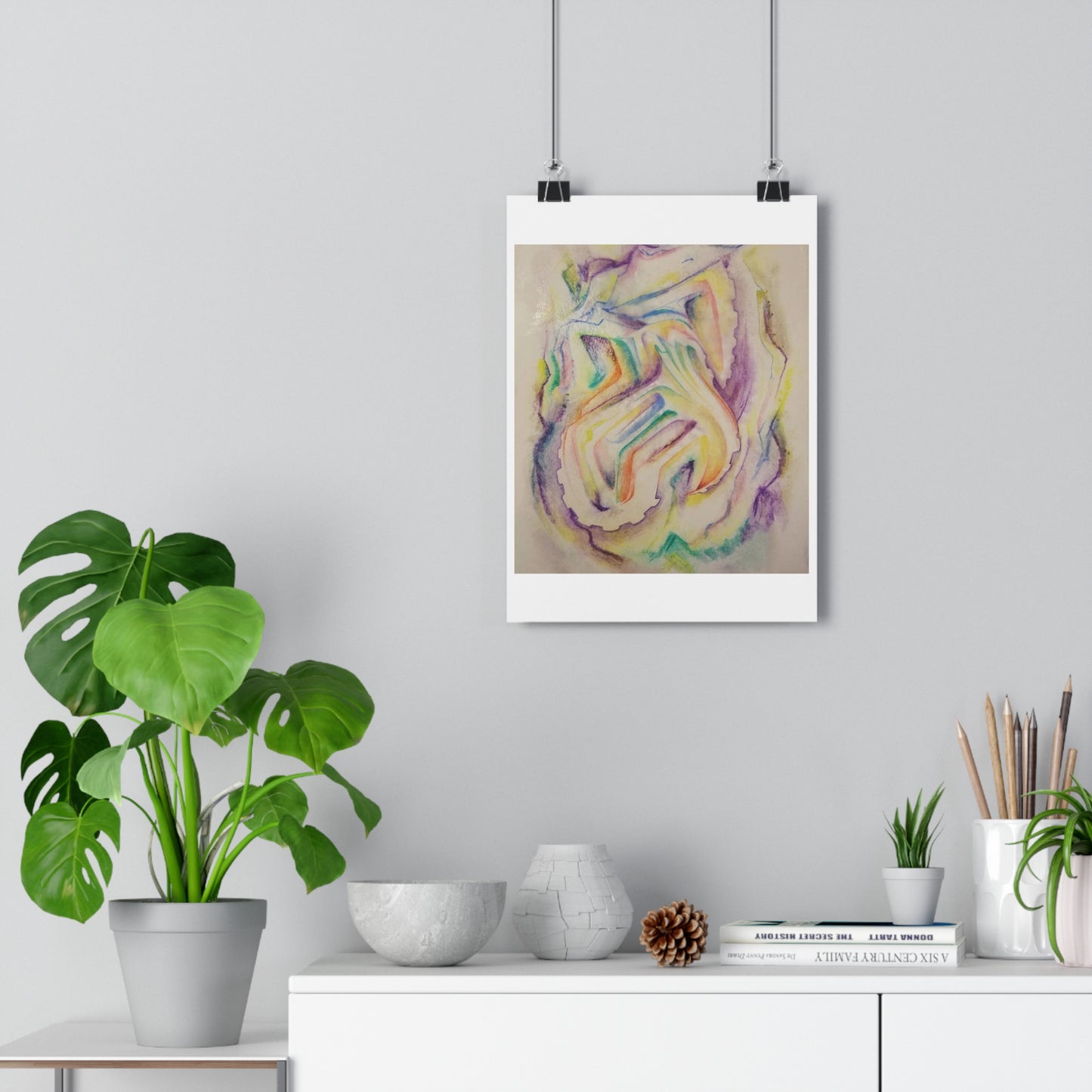 "Splooge Color Study”- Giclée Art Print by artist David Hilborn