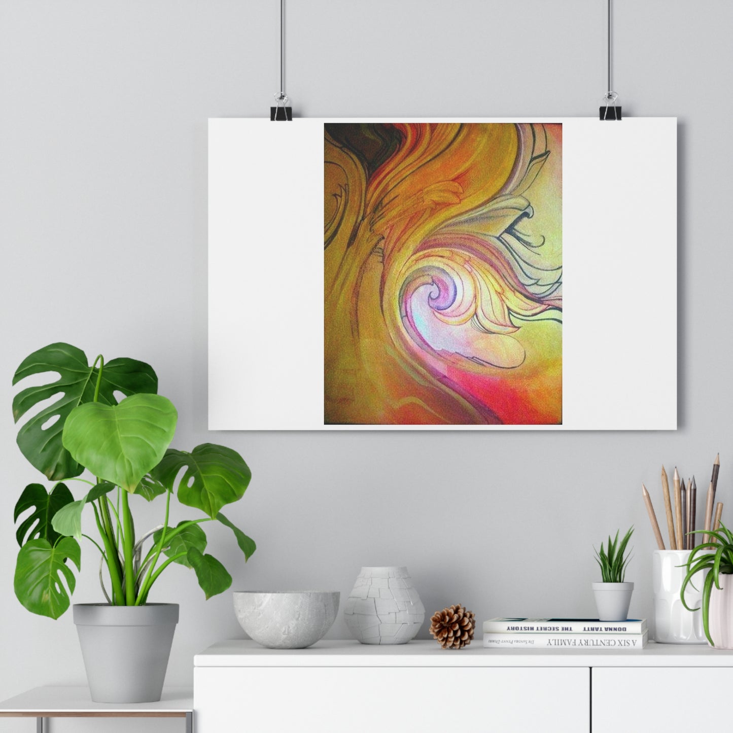 "Sol Flow”- Giclée Art Print by artist David Hilborn