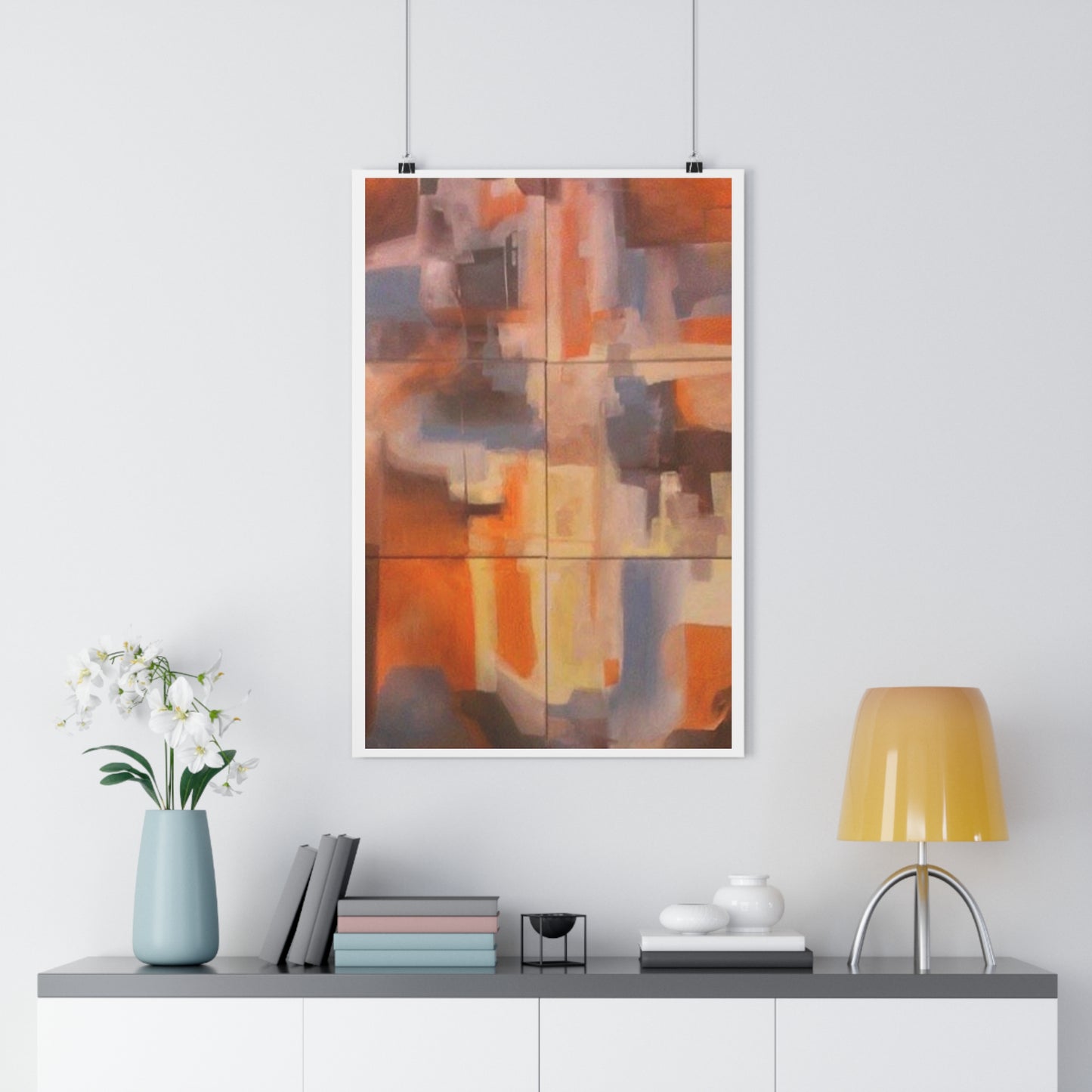 "Complimentary Contemporary”- Giclée Art Print by artist David Hilborn