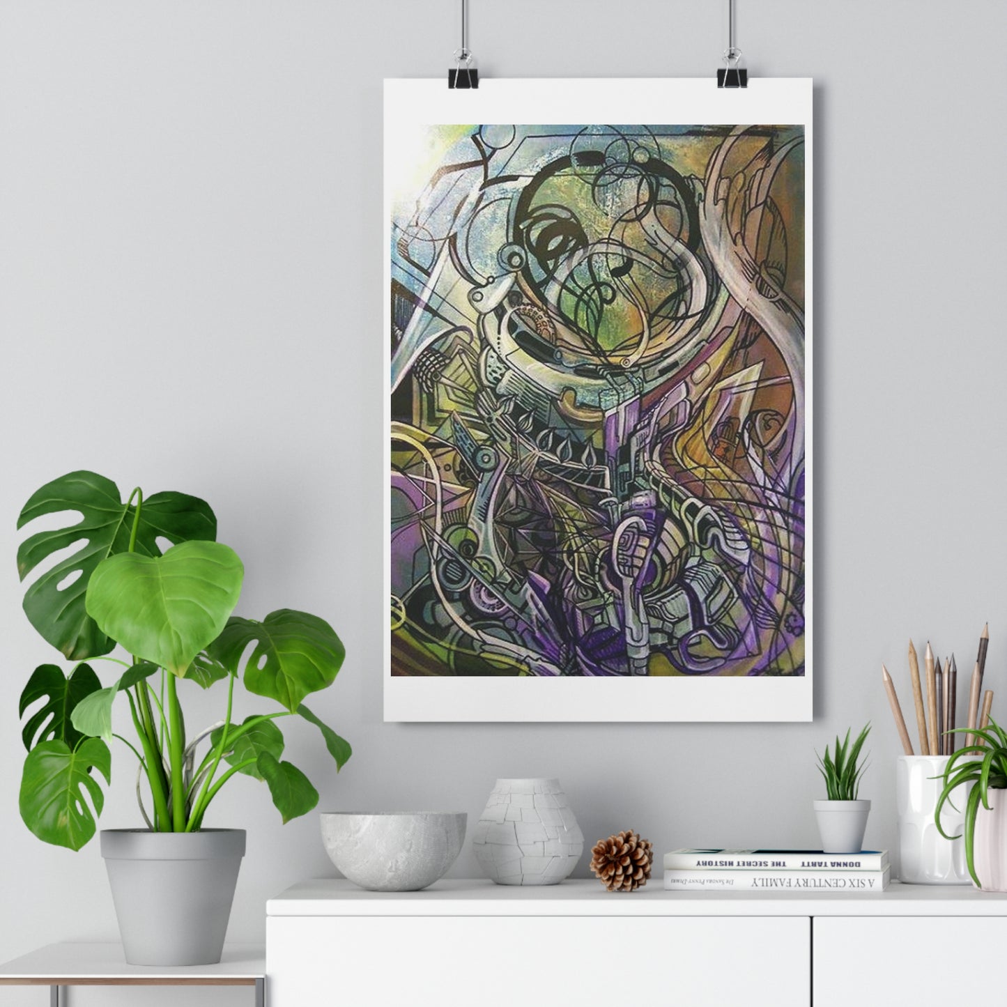 "Duocolor”- Giclée Art Print by artist David Hilborn