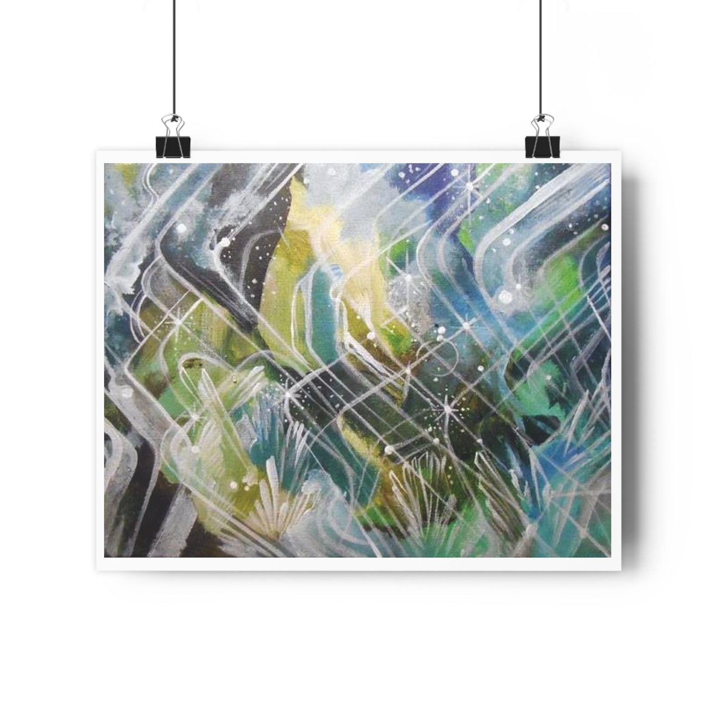 "Form Storm”- Giclée Art Print by artist David Hilborn