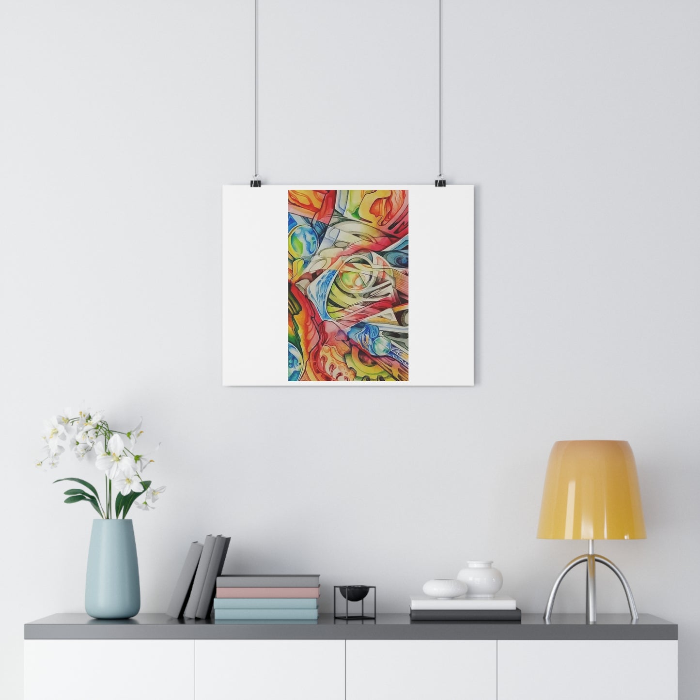 “Technicolor Lens 2”- Giclée Art Print by artist David Hilborn