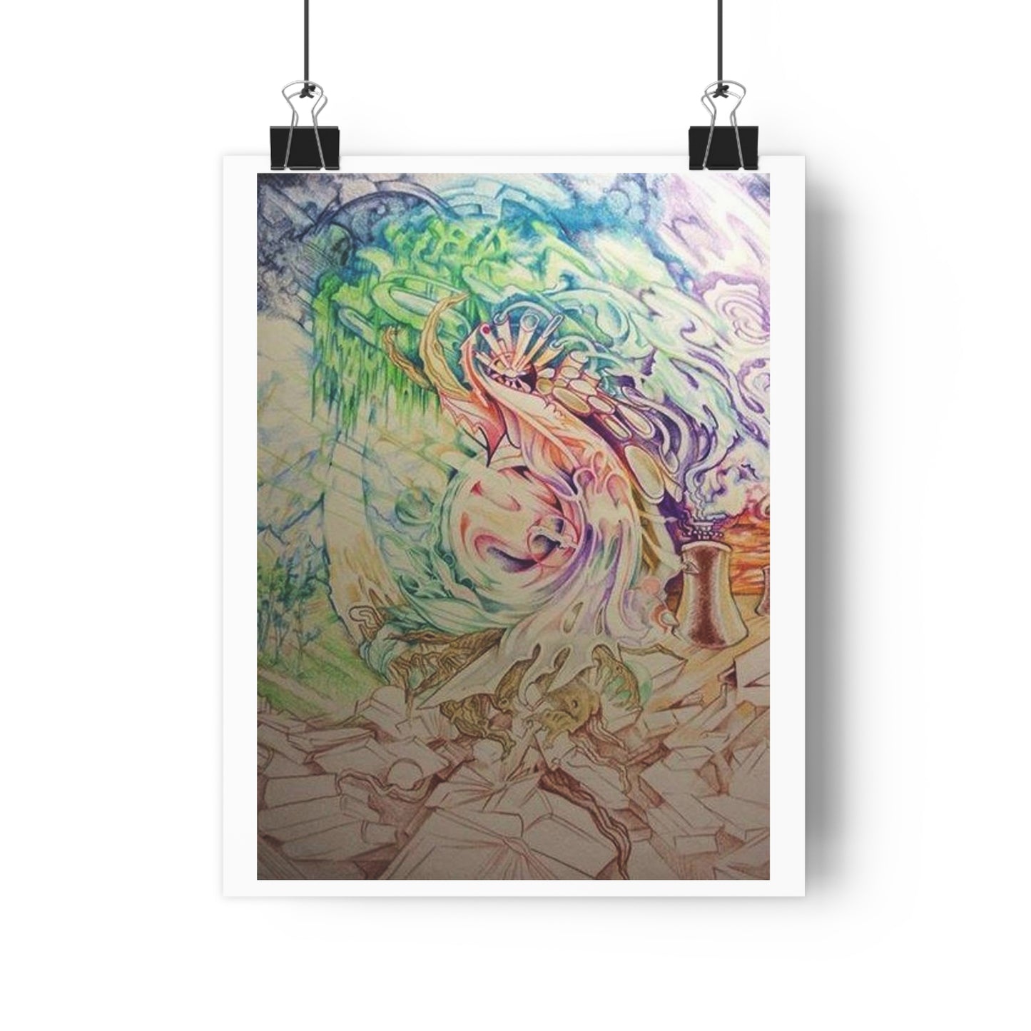 "Rooted in Literature”- Giclée Art Print by artist David Hilborn