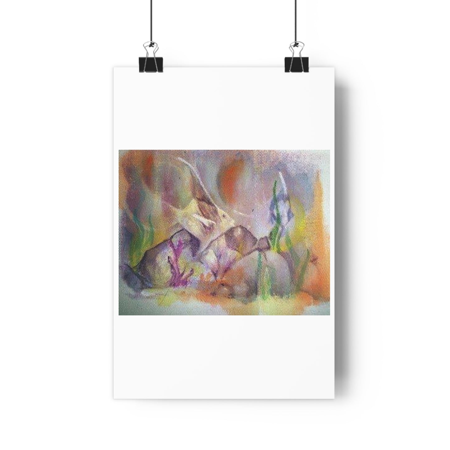 "Angelic”- Giclée Art Print by artist David Hilborn