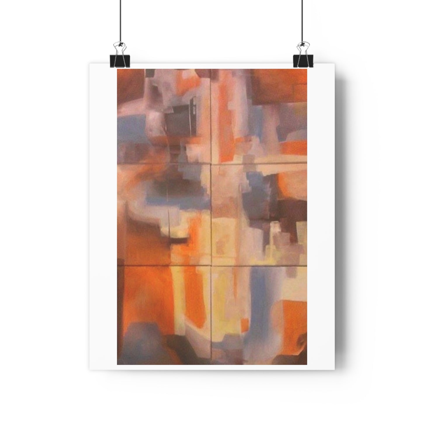 "Complimentary Contemporary”- Giclée Art Print by artist David Hilborn