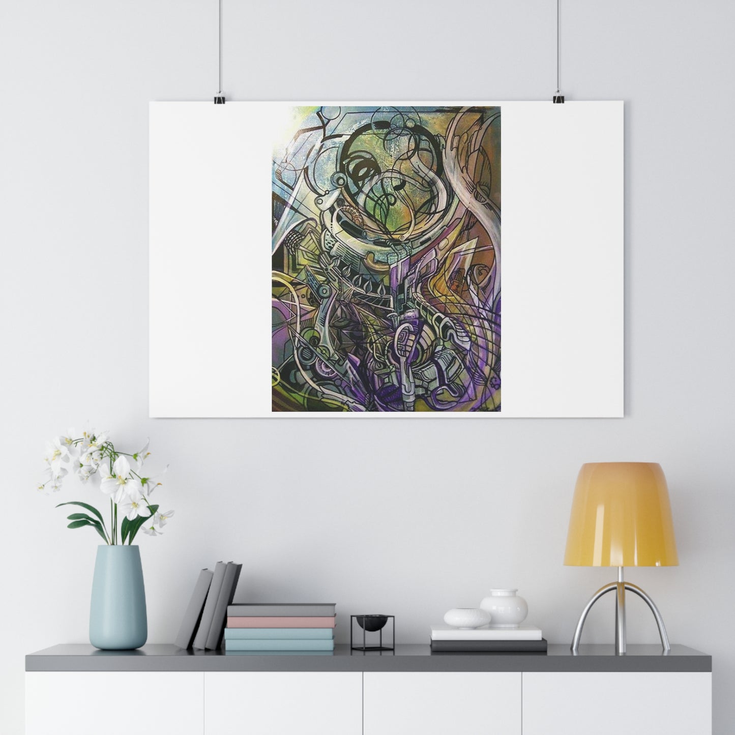 "Duocolor”- Giclée Art Print by artist David Hilborn