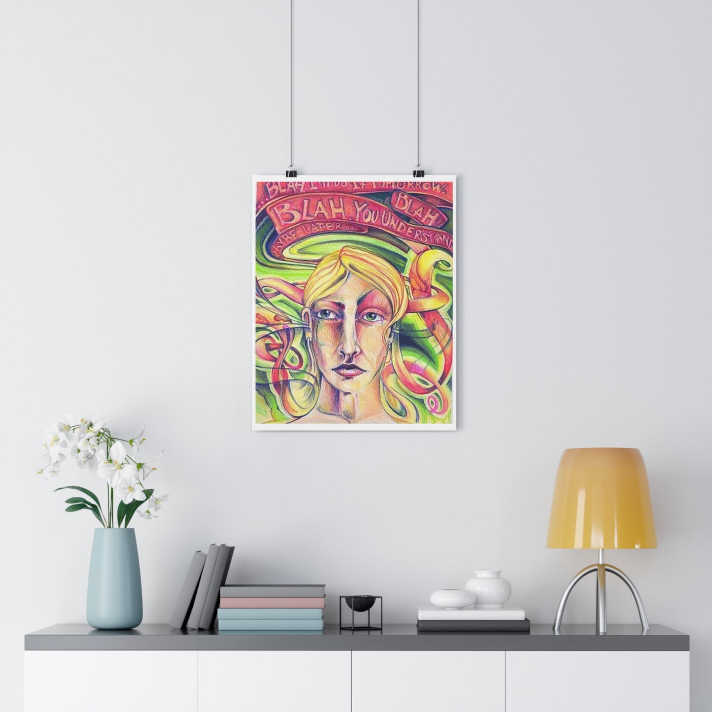 "Poet”- Giclée Art Print by artist David Hilborn