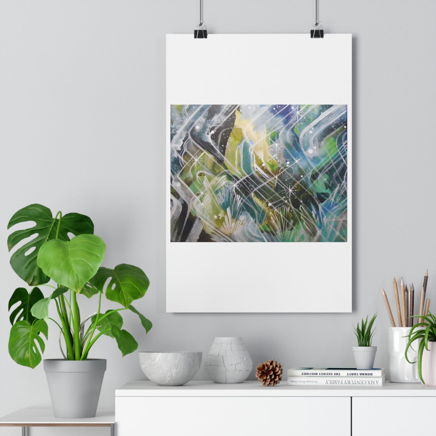 "Form Storm”- Giclée Art Print by artist David Hilborn