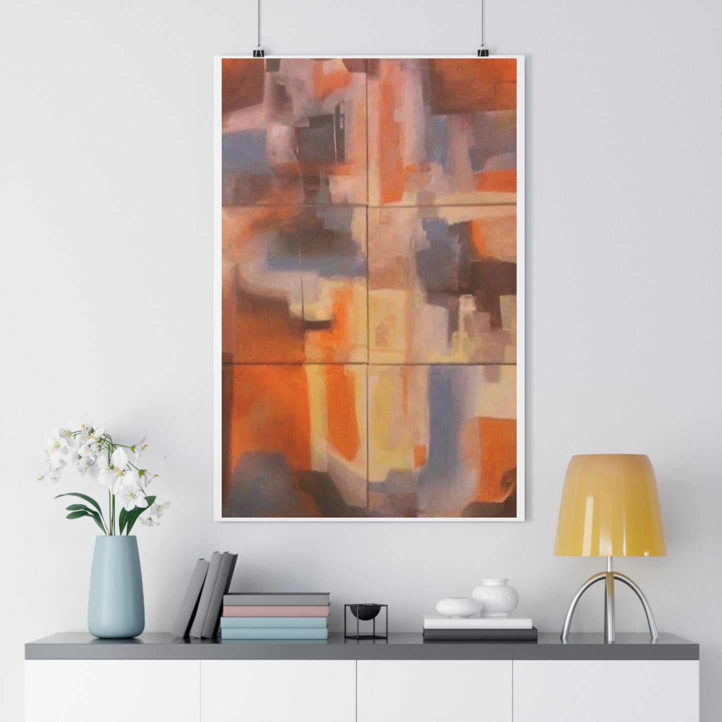 "Complimentary Contemporary”- Giclée Art Print by artist David Hilborn