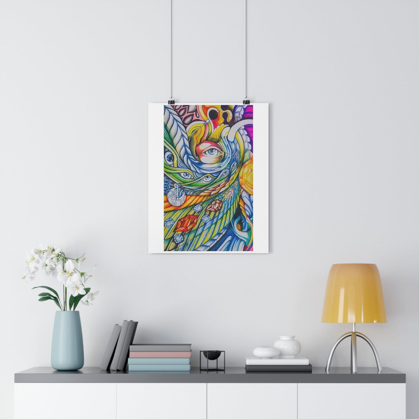 “Distraction”- Giclée Art Print by artist David Hilborn